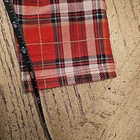 H&M plaid leggings girls size 10 - Picture 10 of 12